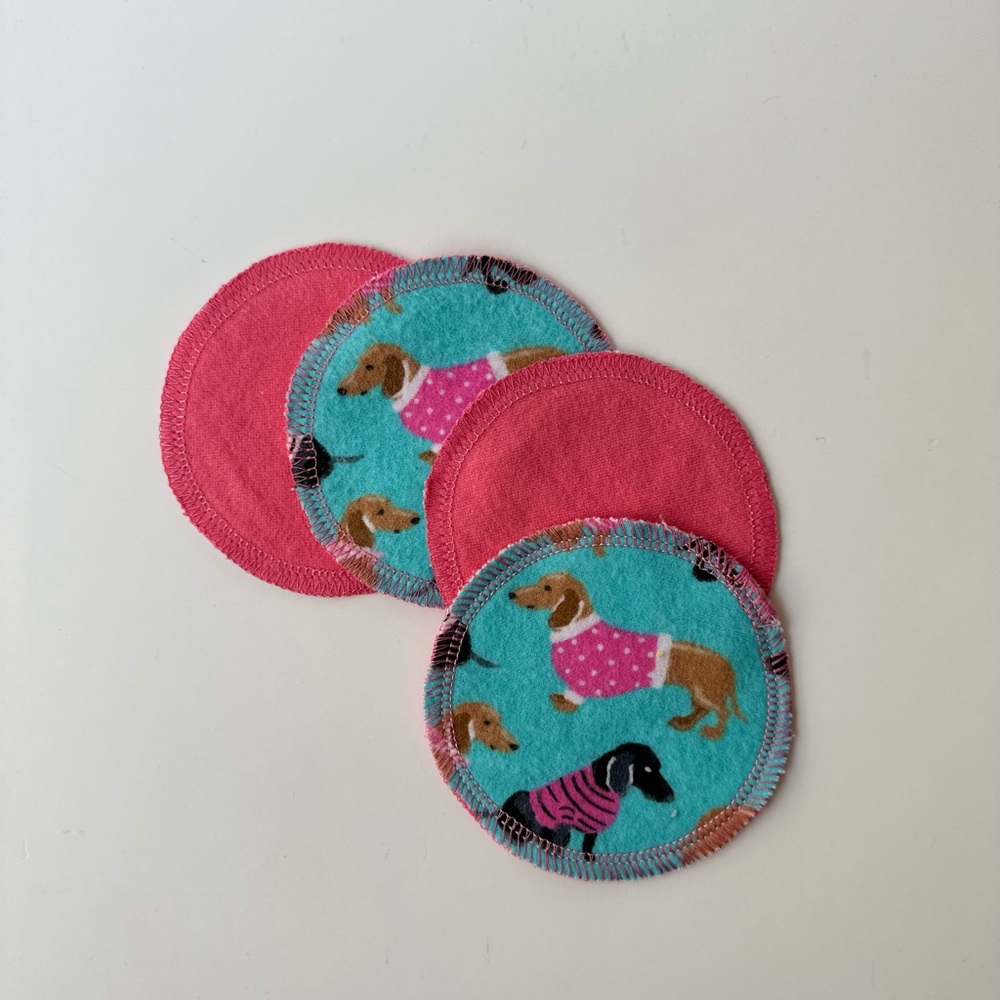 Reusable Cotton Facial Rounds, Face Cleansing Pads, Make-Up Removing Pads